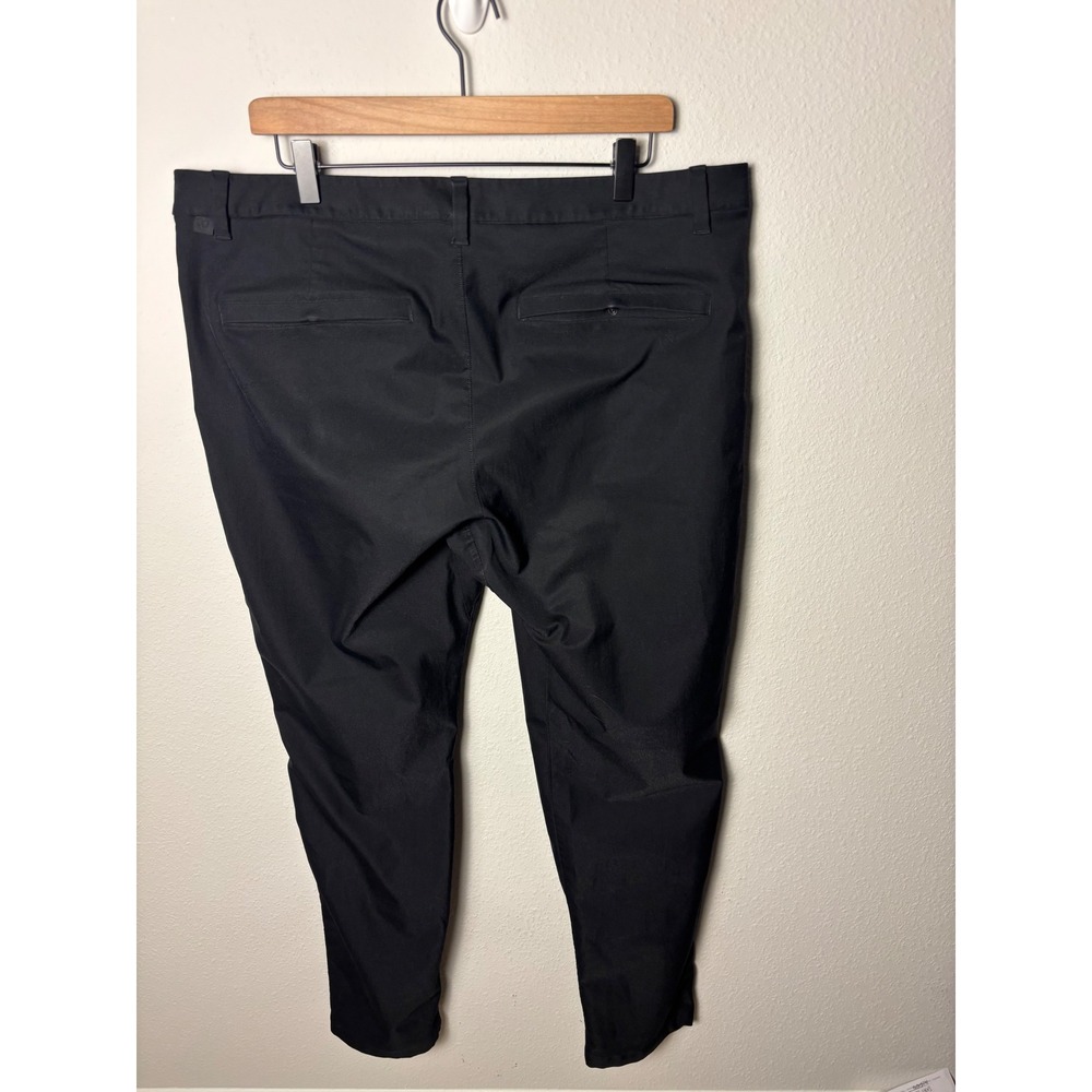 Lululemon ABC Slim-Fit Trouser Smooth Twill Black 38 x 31 LM5B10S - Picture 3 of 5